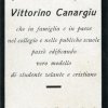 Santino funebre Vittorino Canargiu