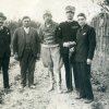 Foto di gruppo con carabiniere