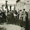 Piazza Stazione, ricorrenza al monumento ai caduti