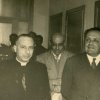 Mons. Tedde e il sindaco Sanna