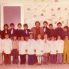 Classe 1a elementare, maestro Casula