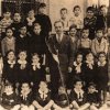 Foto di classe con maestro