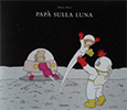 papa sulla luna